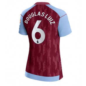 Aston Villa Douglas Luiz #6 Hemmatröja Dam 2023-24 Kortärmad